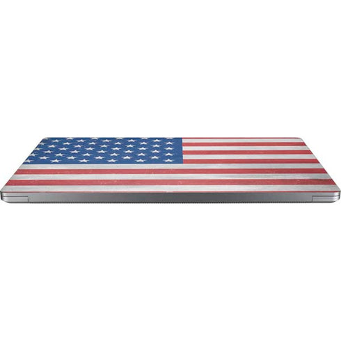 American Flag Distressed Universal Laptop 16.6in (13.4 x 9.7in) Skin